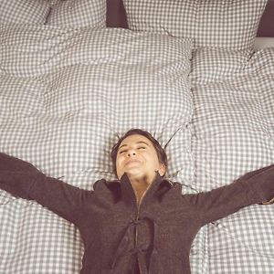 Zimmer mit Queensize-Bett